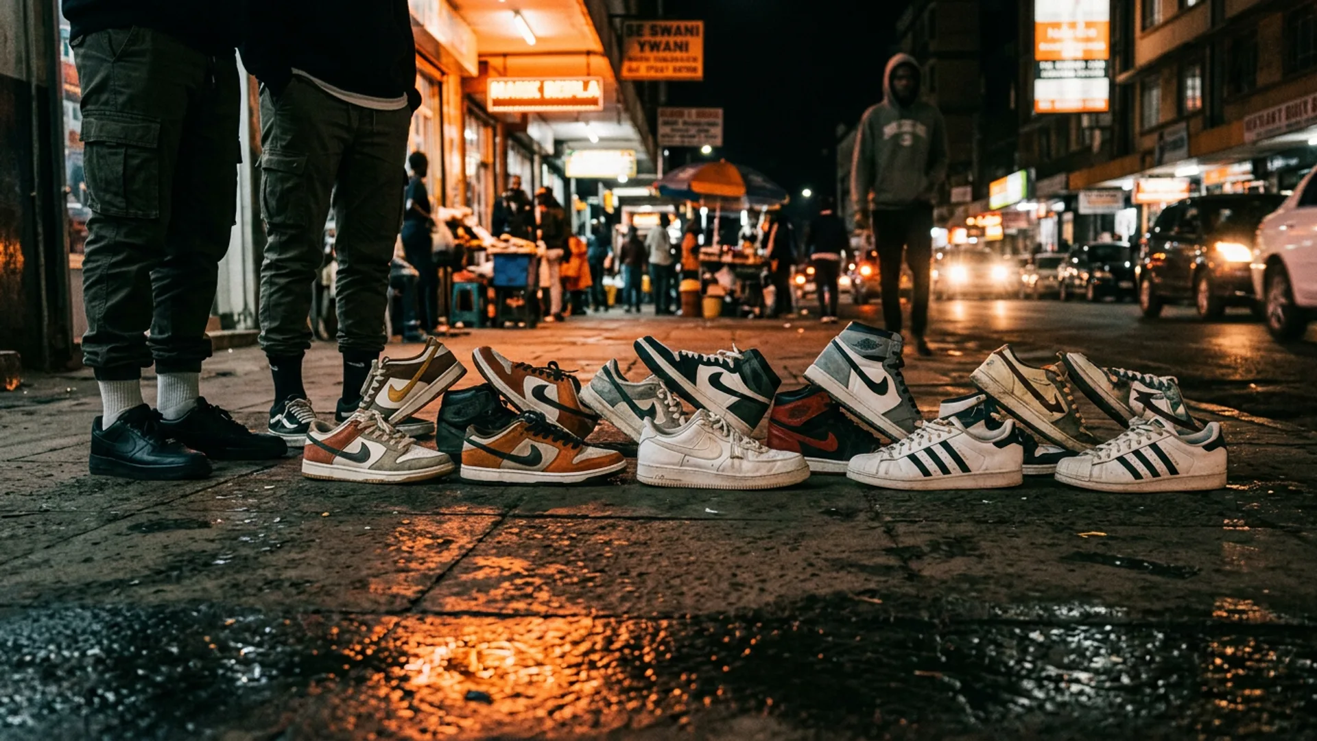 Nairobi street sneaker scene